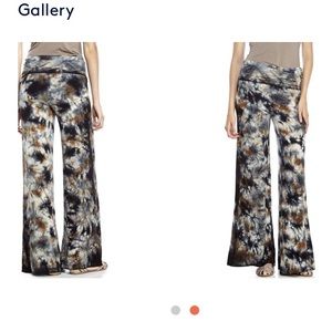 Philosophy wide leg tie dye pants